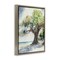 Stupell Industries Watercolor Tree on Shore Floater Framed Canvas Wall Art Design by Svetlana Aleynikova